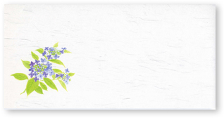 ミニマット　あじさい