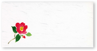 ミニマット　椿