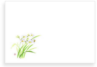 ランチョンマット　通販　販売　水仙