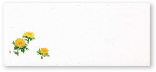 箸置マット　福寿草