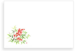 ランチョンマット　通販　販売　南天